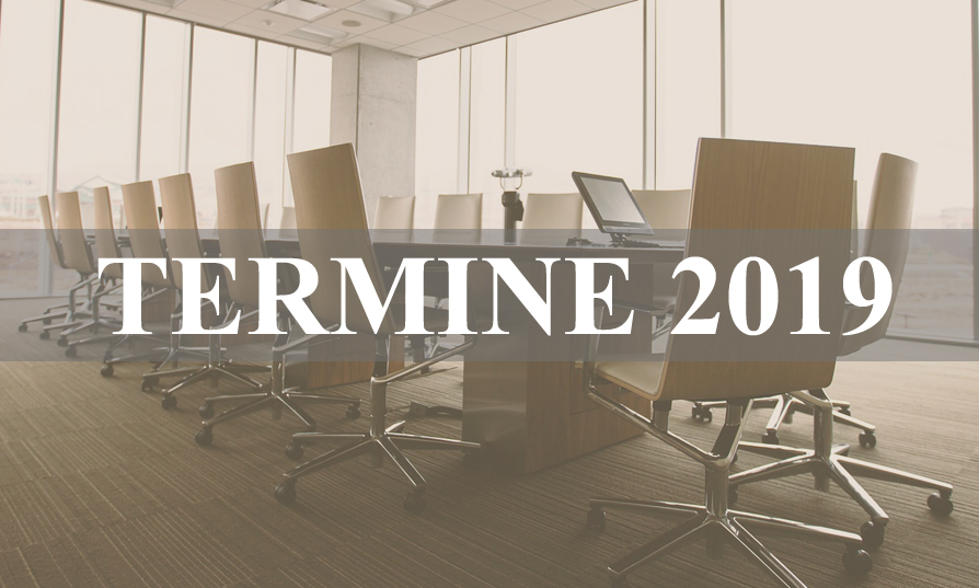 Unternehmerrunden Reutlingen und Eningen. Die Mitglieder-Termine 2019