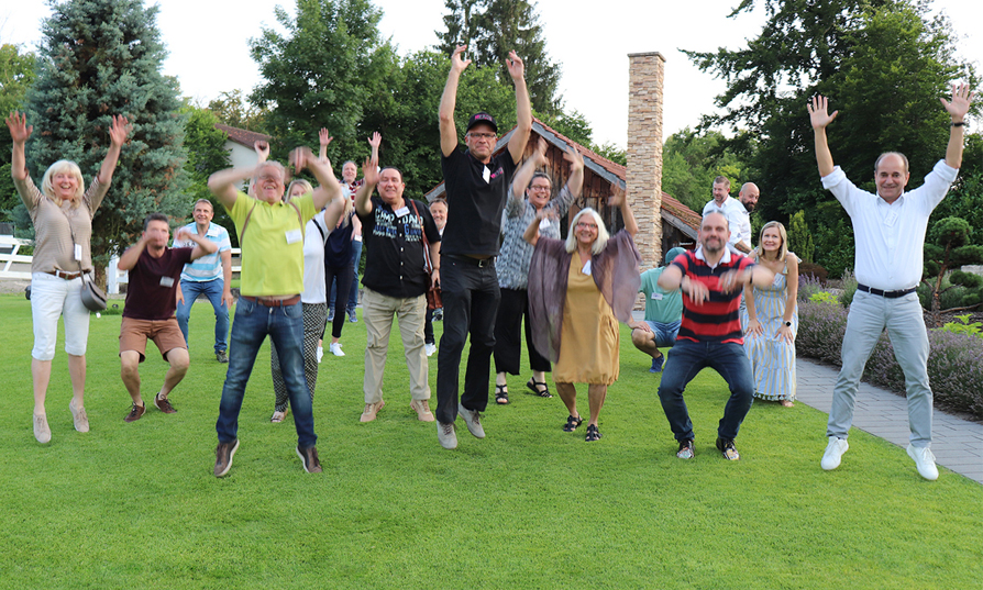 Fußball-Golf, Sommerfest und Produktivtreffen