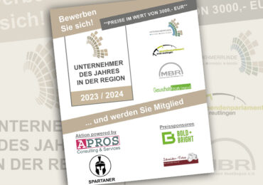 'Unternehmer des Jahres in der Region Reutlingen 2024'